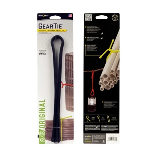 Picture of Nite-Ize Gear Tie Reusable Rubber Twist Tie GT24-01-2R3