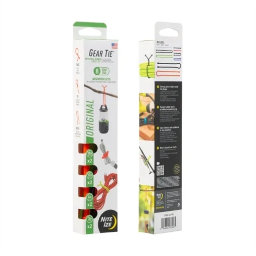 Picture of Nite-Ize Gear Tie Reusable Rubber Twist Tie GTBA-A2-R8
