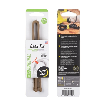 Picture of Nite-Ize Gear Tie Reusable Rubber Twist Tie GT12-29-2R3