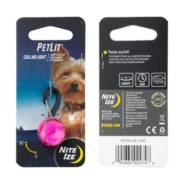 Picture of Nite-Ize PetLit Collar Light PCL02-03-12JE