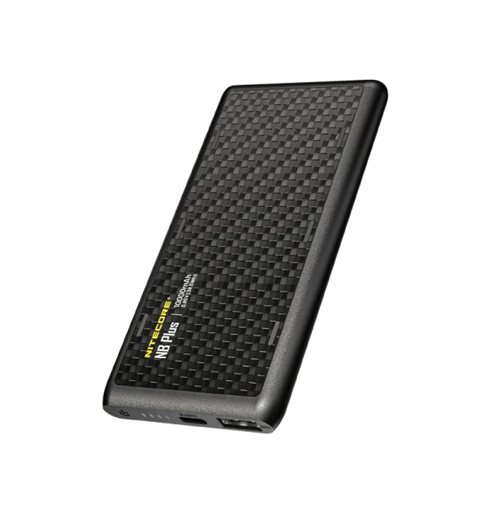 Picture of NITECORE NBPLUS       10000AMH BATTERY PACK CARBON