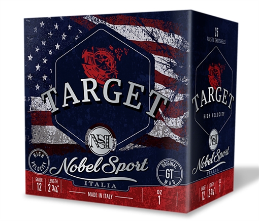 Picture of Nobel/eurosports Llc Target 12Gauge 2.75" 1oz 8Shot 25 Per Box/10Case ANS121FSC8