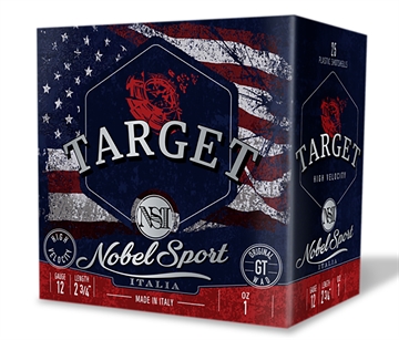 Picture of Nobel/eurosports Llc Target 12Gauge 2.75" 1oz 8Shot 25 Per Box/10Case ANS121FSC8