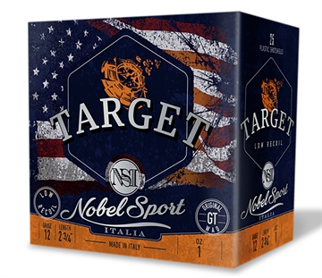 Picture of Nobel/eurosports Llc Target Low Recoil 12Gauge 2.75" 1oz 7.5Shot 25 Per Box/10Case ANSLR175