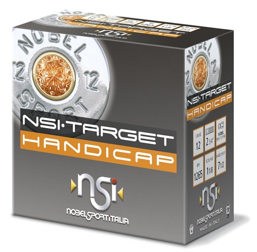 Picture of Nobel/Eurosports LLC 8 American Trap 12Gauge 2.75" 8Shot 25 Per Box/10 Case *Sold by the Case 8 ANS278
