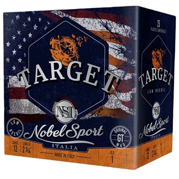 Picture of Noble Sport Target Low Recoil Shotshells 12 ga 2-3/4" 1 oz 1200 fps #8 25/ct ANSLR18