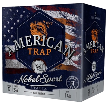Picture of Noble Sport Target Trap Shotshells 12 ga 2-3/4" 1-1/8 oz 1200 fps #7.5 25/ct ANS1275