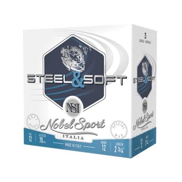 Picture of Noble Target Steel Shotshells 12 ga 2-3/4" 1 oz 1280 fps #7 25/ct ANS12STSO7