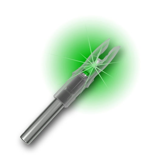 Picture of Nockturnal Nockturnal Lighted Nocks Green S 3 pk. NT-205 NT205