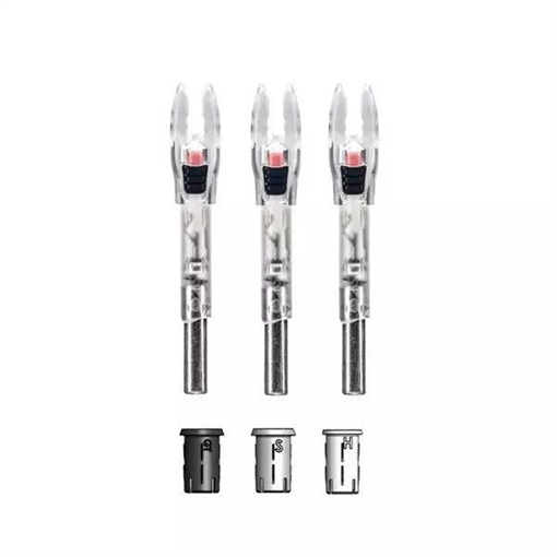 Picture of Nockturnal Nockturnal Shift Universal Easy Off Nock System Red 3 pk. NT-830