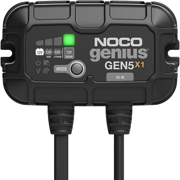 Picture of NOCO 1-BANK 5A ONBOARD BATTERY CHARGER GEN5X1