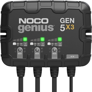 Picture of NOCO 3-BANK 15A ONBOARD BATTERY CHARGER GEN5X3