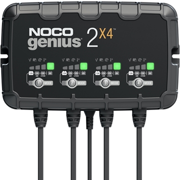 Picture of NOCO 8-AMP 4-BANK BATTERY CHARGER GENIUS2X4