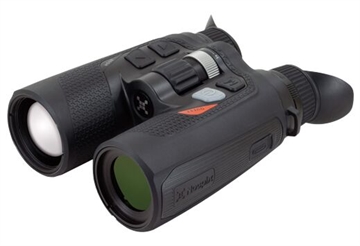 Picture of NOCPIX Quest H50R, Thermal Binocular, 4X Native Magnification, 8X Digital Zoom, 50mm Objective Lens, 1000 Yard Laser Range Finder, 12 Micron, 640x512 (60 Hz) , Matte Finish, Black QUEST-H50R QUESTH50R