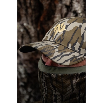 Picture of Nomad Assault Camo Trucker Hat Mossy Oak Bottomland N3000236922