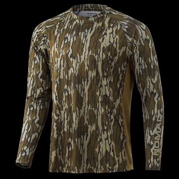 Picture of Nomad Camo Pursuit Long Sleeve Shirt Mossy Oak Bottomland XL N1200035-922-XL
