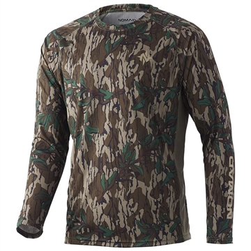 Picture of Nomad Camo Pursuit Long Sleeve Shirt Mossy Oak Greenleaf M N1200035927M