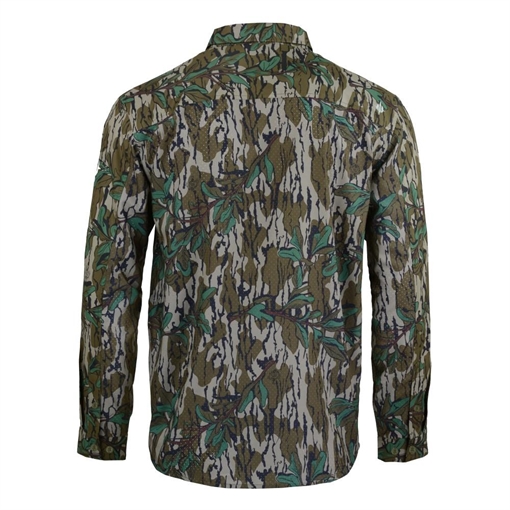 Picture of Nomad Stretch-Lite Long Sleeve Shirt Mossy Oak Greenleaf S N1500030927S