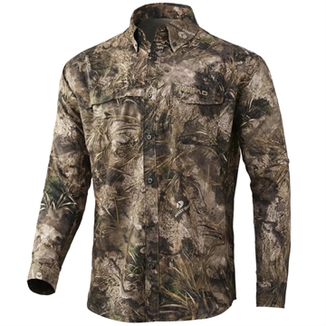 Picture of Nomad Stretch-Lite Long Sleeve Shirt Mossy Oak Migrate M N1500030-983-M