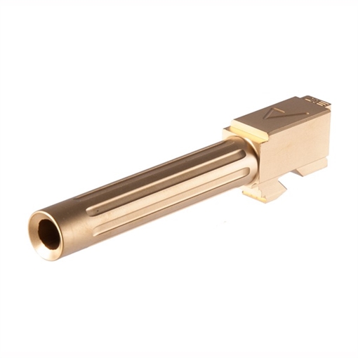 Picture of Agency Arms NON-THREADED MID LINE BARREL G17 TITANIUM NITRIDE MLG17FTIN