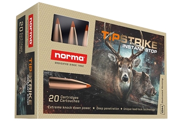 Picture of Norma Ammunition Dedicated Hunting Tipstrike 280Rem 160gr Polymer Tip 20 Per Box/10 Case 20171222