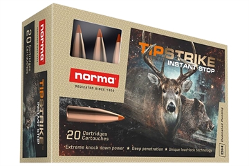Picture of Norma Ammunition Dedicated Hunting Tipstrike 308Win 170gr Polymer Tip 20 Per Box/10 Case 20174352