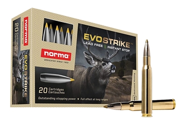 Picture of Norma Ammunition Dedicated Hunting Evostrike 30-06Springfield 139gr Polymer Tip Boat Tail 20 Per Box/10 Case 20177342