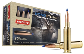 Picture of Norma Ammunition Dedicated Hunting Bondstrike 6.5Creedmoor 143gr Bonded Polymer Tip 20 Per Box/10 Case 20166402