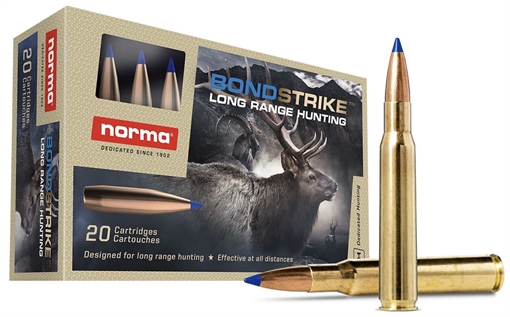 Picture of Norma Ammunition Bondstrike 7mmPRC 165gr 20 Per Box/10 Case 20171582