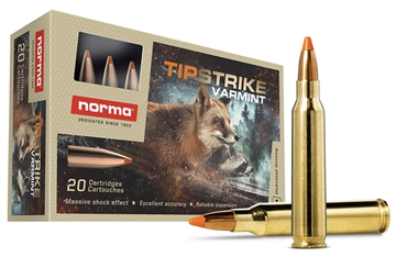 Picture of Norma Ammunition Dedicated Hunting Varmint 223Rem 55gr Polymer Tip 20 Per Box/10 Case 20157352