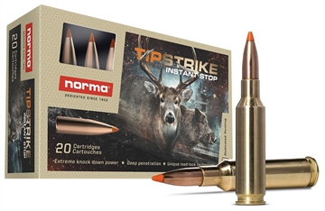 Picture of Norma Ammunition Dedicated Hunting Tipstrike 6.5Creedmoor 140gr 20 Per Box/10 Case 20166512