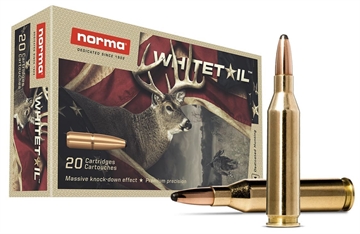 Picture of Norma Ammunition Dedicated Hunting Whitetail 243Win 100gr Pointed Soft Point 20 Per Box/10 Case 20160462