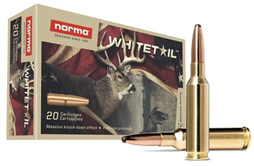 Picture of Norma Ammunition Dedicated Hunting Whitetail 6.5Creedmoor 140gr Pointed Soft Point 20 Per Box/10 Case 20166492