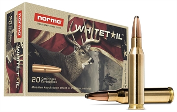 Picture of Norma Ammunition Dedicated Hunting Whitetail 7mm-08Rem 150gr Pointed Soft Point 20 Per Box/10 Case 20171502