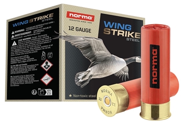 Picture of NORMA AMMUNITION WINGSTRIKE STEEL 12GA 3 BB 1-1/4OZ 25/10 1198033400
