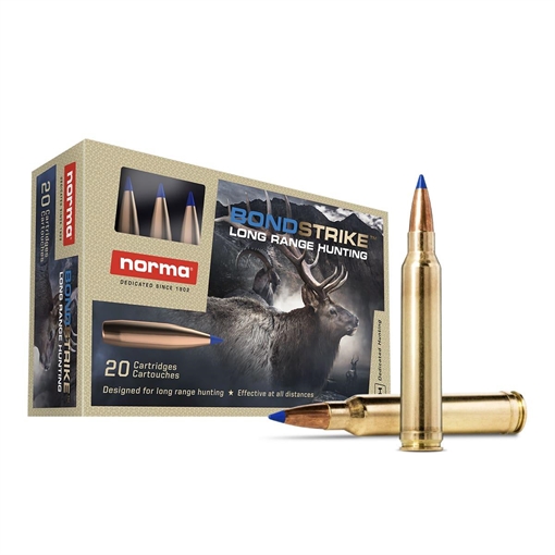 Picture of Norma Ammunition Dedicated Hunting Bondstrike 7mmRemMag 165gr Bonded Polymer Tip 20 Per Box/10 Case 20171522