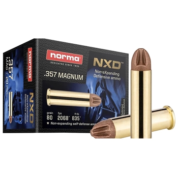 Picture of Norma Ammunition 357Mag 80gr NXD 20 Per Box/10 Case 611640020
