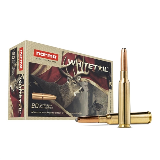 Picture of Norma Ammunition Whitetail 8x57JS 196gr Pointed Soft Point 20 Per Box/10 Case 20180452