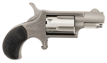 Picture of North American Arms Mini-Revolver Carry Combo 22 LR 5 rd 1.13" Barrel, Stainless Steel Barrel/Cylinder/Frame, Black Rubber Grip, Includes Exclusive Holster Package 22LRGRCHS