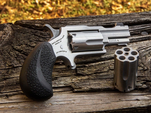 Picture of NORTH AMERICAN ARMS 22M/22LR BUGOUT II SS XS SGHT# NAA-22MC-TB