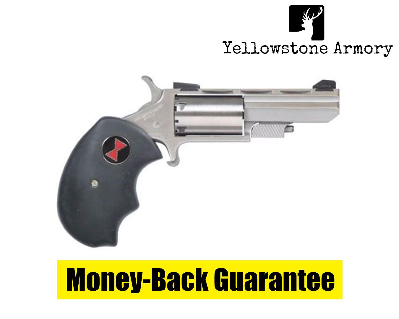 NORTH AMERICAN ARMS BLACK WIDOW 22MAG 2 VR SS AS LARGE GRIPS 5RD BWMA-img-0