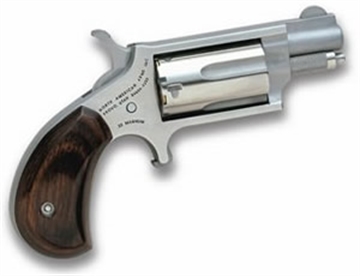 Picture of NAA 22MS Mini Revolver Handgun .22 WMR 5rd Capacity 1.125" Barrel with Lanyard Ring NAA-22MS-RNG