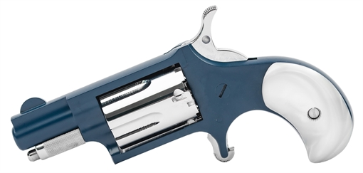 Picture of NAA Second Mate Revolver  22 LR 1.13 in. Navy Blue/Polished Stainelss 5 rd. NAA-22LR-NBC-HP