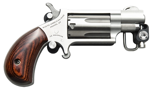 Picture of North American Arms Skeleton Belt Buckle and 22 MAG Revolver Combo NAA-22MS-BBS