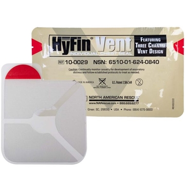 Picture of North American Rescue Hyfin Vent Individual Chest Seal 10-0029