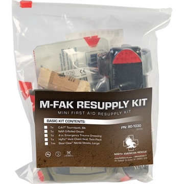 Picture of North American Rescue M-FAK Resupply Kit - Basic 80-1030