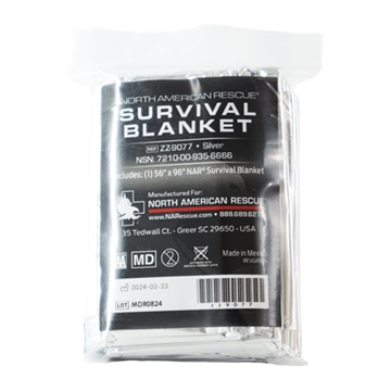Picture of North American Rescue Blanket 56 X 96 Inch ZZ-9077