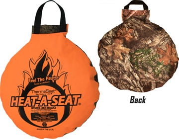 Picture of Therm-A-Seat Therm-A-Seat Heat-A-Seat Camouflage/Blaze Orange 17 in. 333-8
