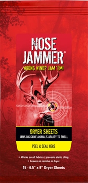 Picture of NOSE JAMMER DRYER SHEETS W/ NOSE JAMMER FORMULA 3168