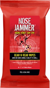 Picture of NOSE JAMMER GEAR AND REAR WIPES 7"x6" 20 WIPES PER PACK 3120